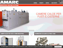 Tablet Screenshot of amarc.com
